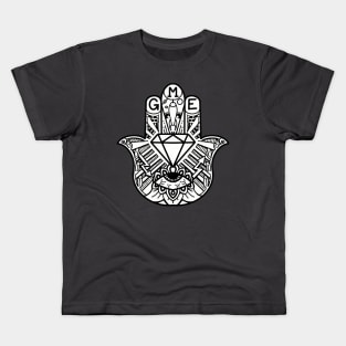 Diamond Hamsa Kids T-Shirt